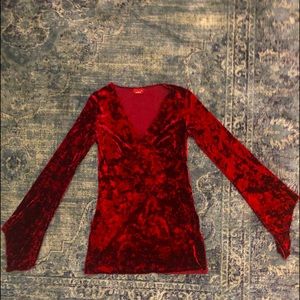 Polaris Women’s Red Long-Sleeve Top